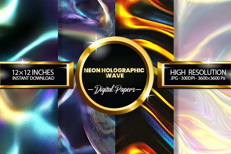 Holographic Digital Paper Image 9