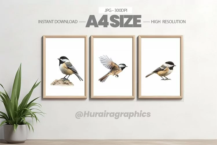 Bird Wall Art - 03 Variations