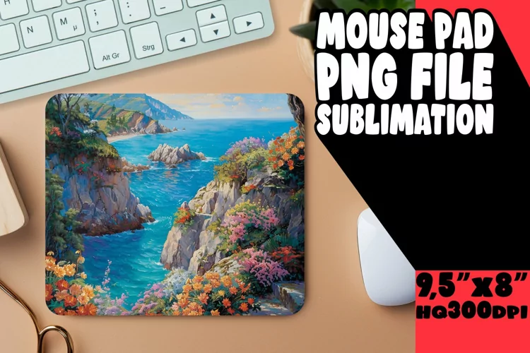 Landscape Marvel Mouse Pad Design