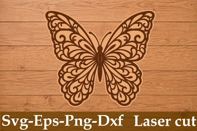 Butterfly Laser Cut Svg Design
