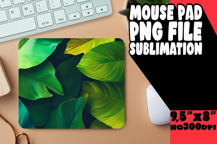 Colorful Gradient Design Sublimation Mouse Pad