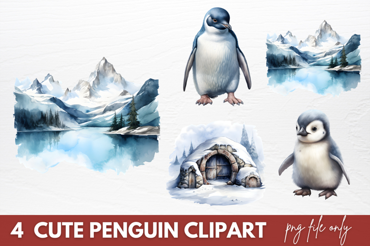 Penguin Clipart Image 9