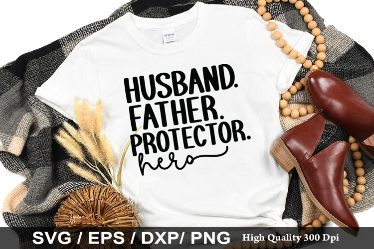 Husband father SVG - Fathers Day Design