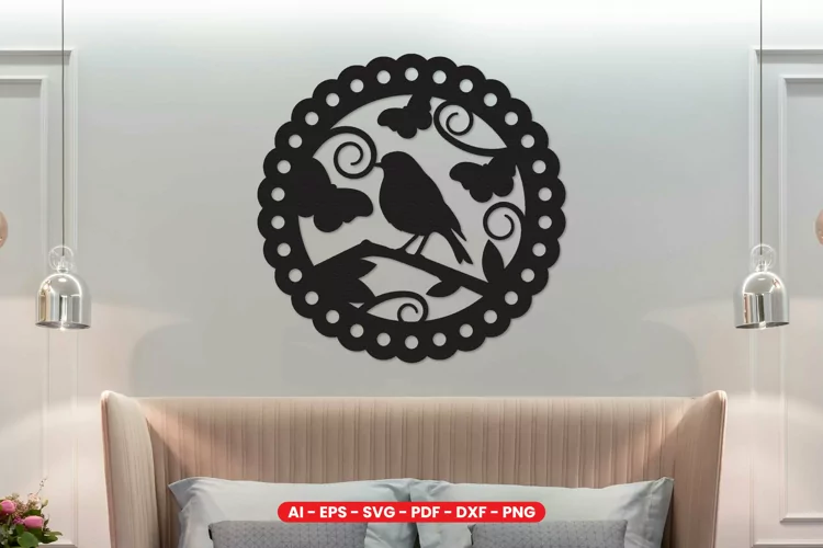 Laser Cut Wall Art Decoration