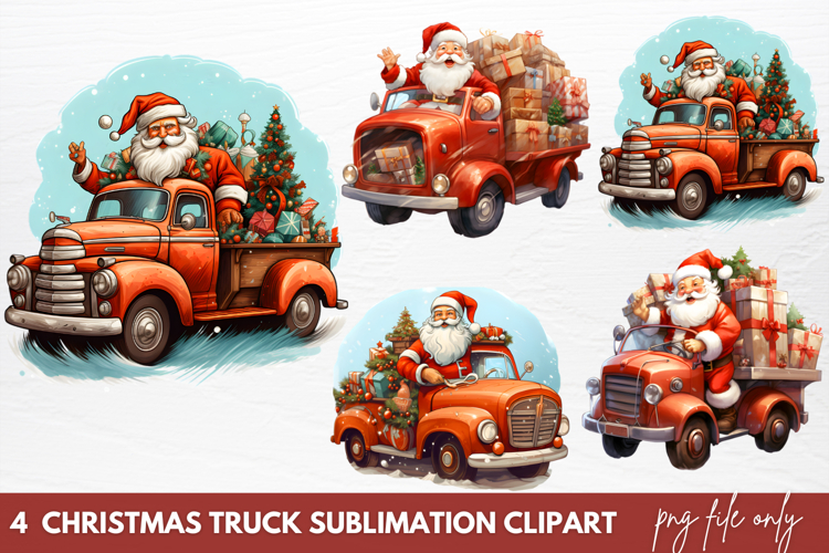 Christmas Watercolor Clipart Image 13