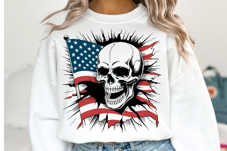 Cute Skull Svg Image 4