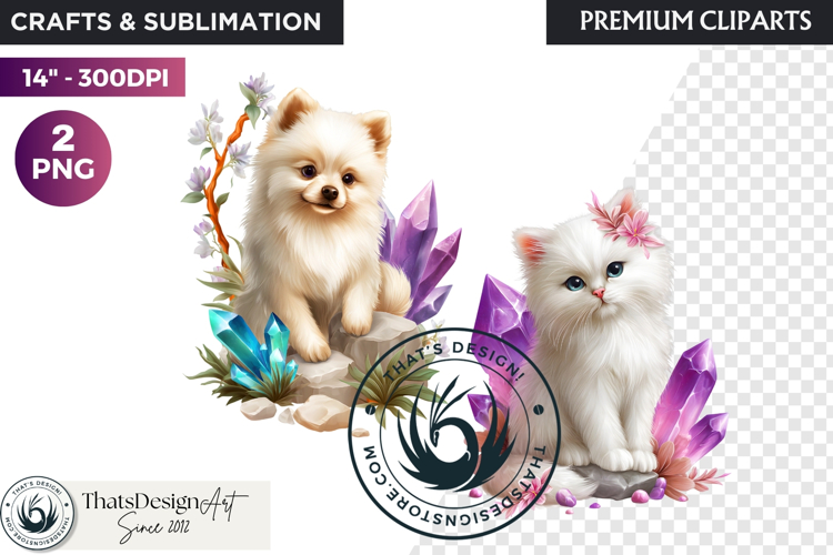 Crystalline Fauna Fantasy Animal PNG Clipart scrapbooking