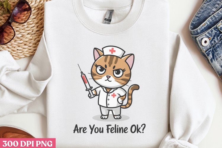 Funny Cat Svg Image 17