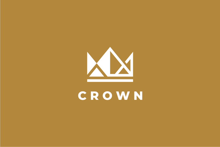Crown Logo Design Vector Template