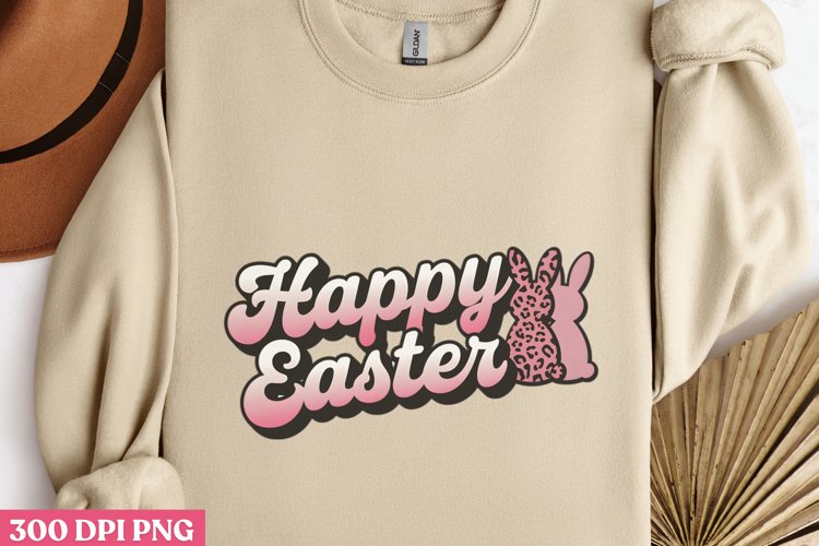 Happy Easter PNG, Happy Easter Sublimation PNG