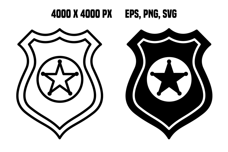 Police Badge Icons