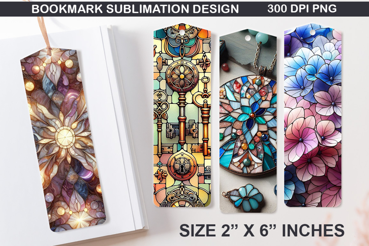 Winter Bookmarks Sublimation - 4 Bookmark Design