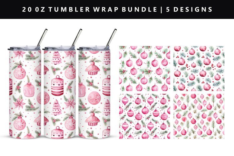 Christmas Tumbler Wrap Image 4