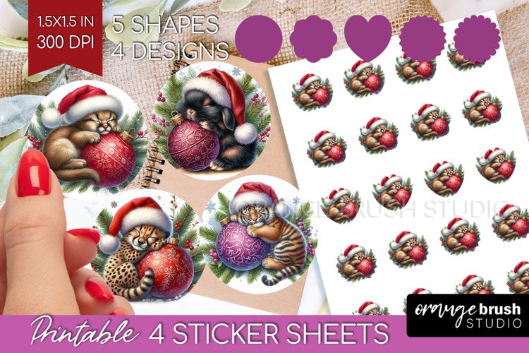 Christmas Stickers Image 12