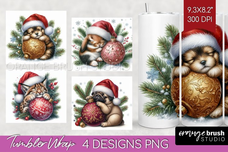 Christmas Tumbler Wrap Image 10