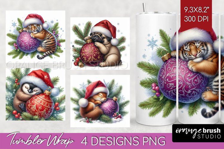 Christmas Tumbler Wrap Image 6