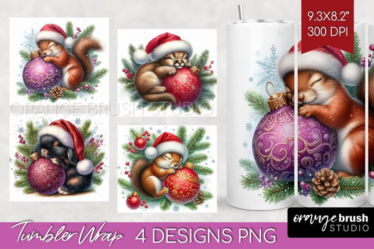 Christmas Tumbler Wrap Image 5