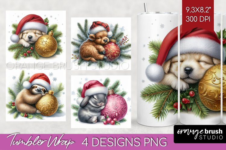 Christmas Tumbler Wrap Image 4