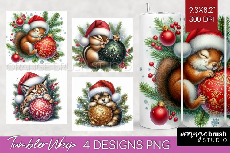 Christmas Tumbler Wrap Image 3