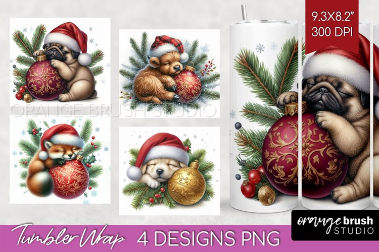 Christmas Tumbler Wrap Image 23