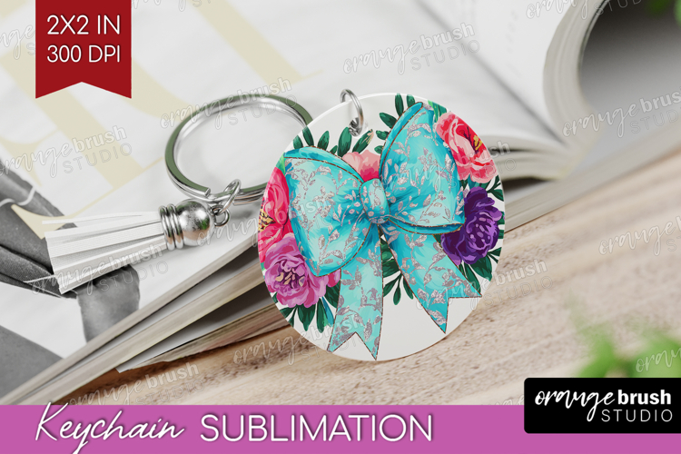 Coquette Easter Keychain PNG - Easter Keychain Sublimation