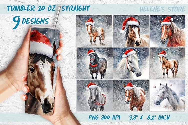 Christmas Tumbler Wrap