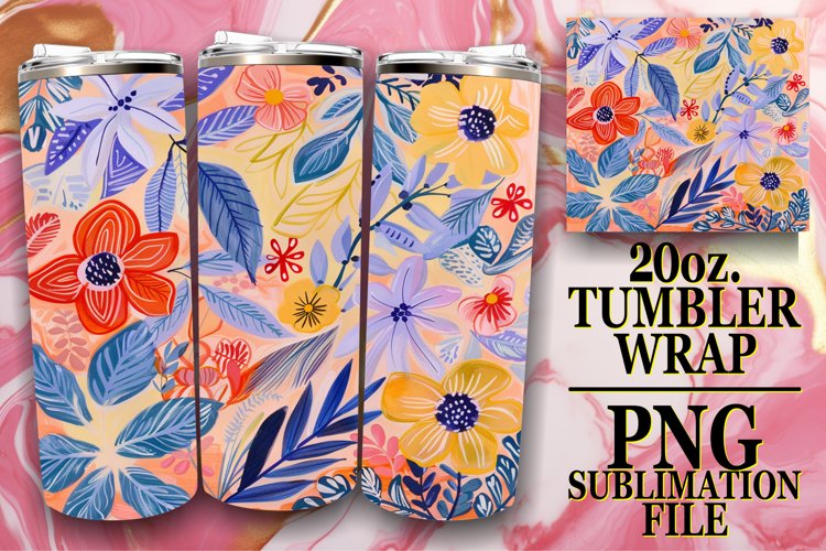 Colorful Flower Pattern Design