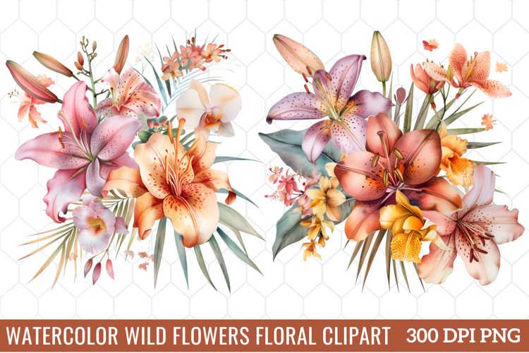 Spring Flowers Clipart Image 11