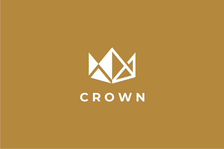 Crown Logo Design Vector Template