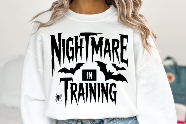Nightmare in Training Svg | Halloween Svg | Shirt Svg