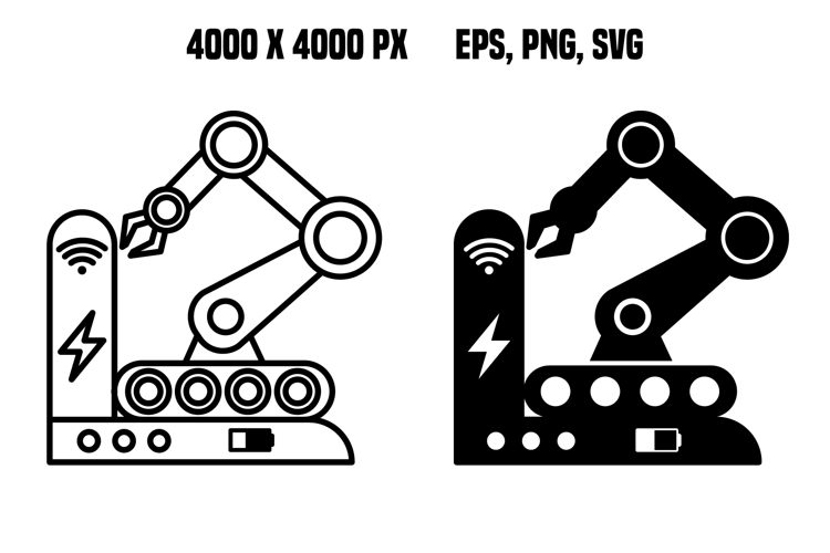 Robot Docking Station Icons