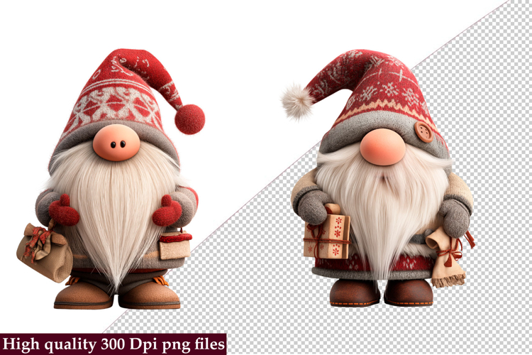 Christmas Gnome Funny Clipart png