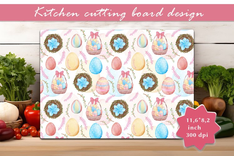 Easter Cutting Board Design