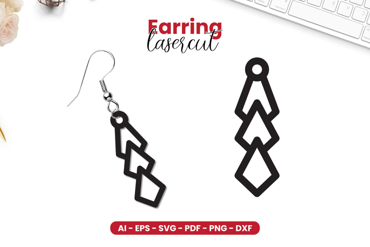 Earring LaserCut - Lasercut File
