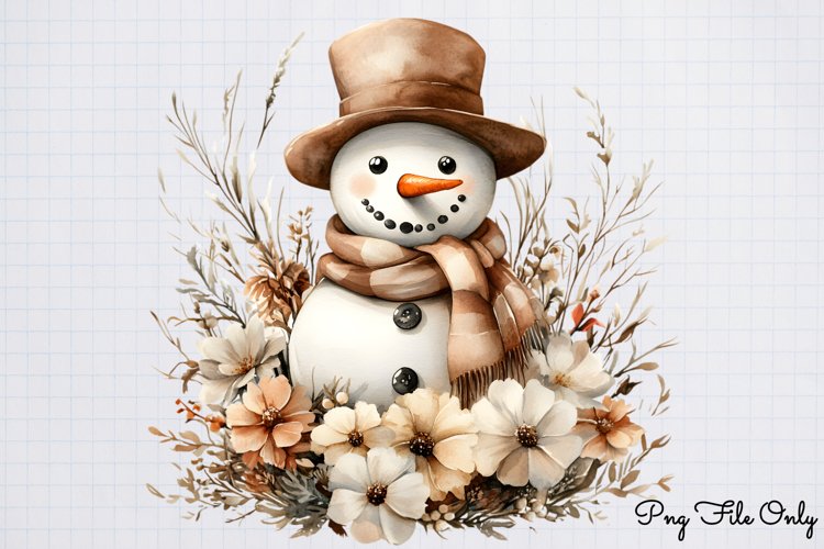 Snowman Clipart Image 18
