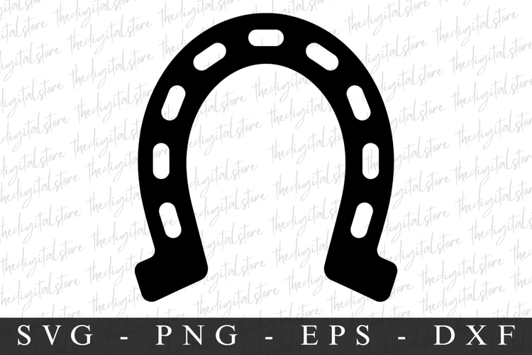 Horse Shoe Silhouette Image 15