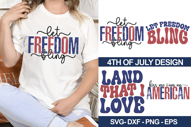 4th Of July T-shirt Design - 4th Of July Design