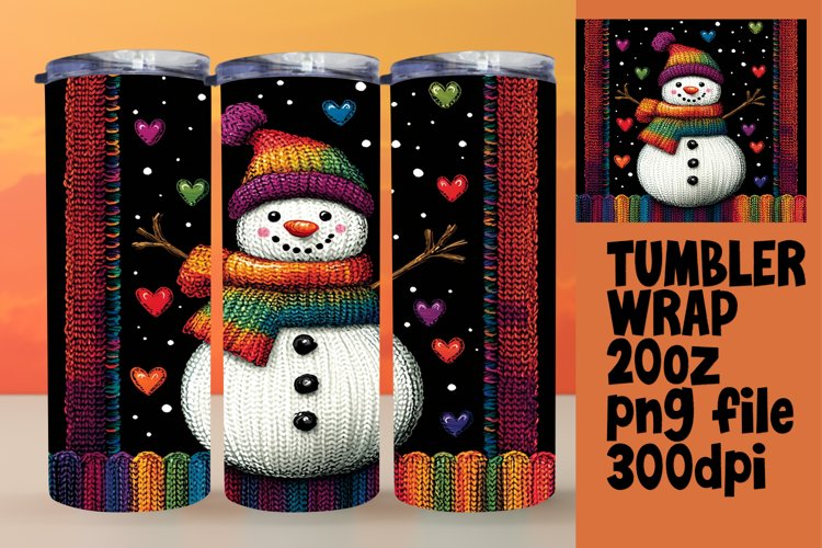 Christmas Tumbler Wrap