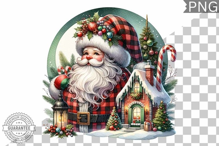 Christmas Santa Clipart Image 16