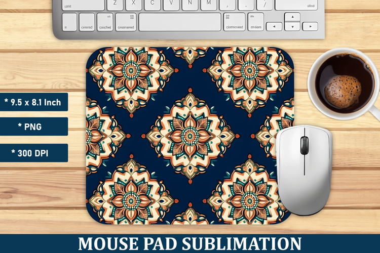Mandala Mouse Pad | Mouse Pad Sublimation