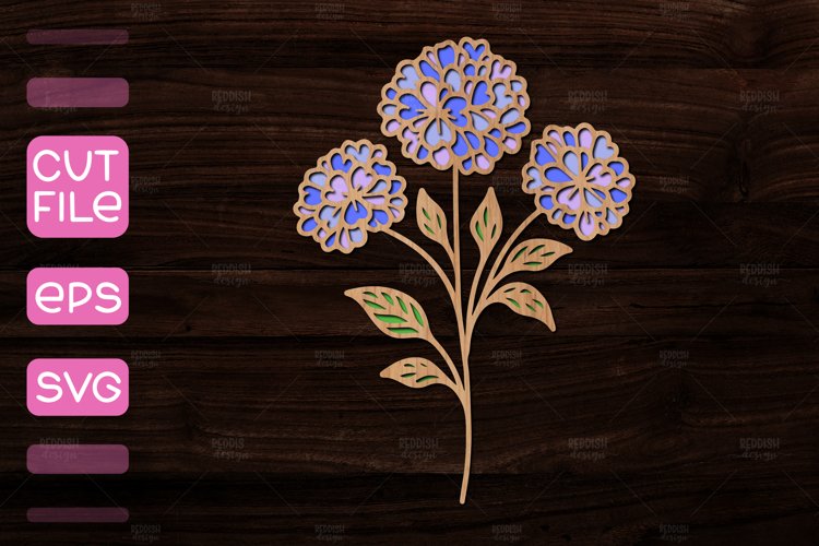 Paper Flowers Svg Image 21