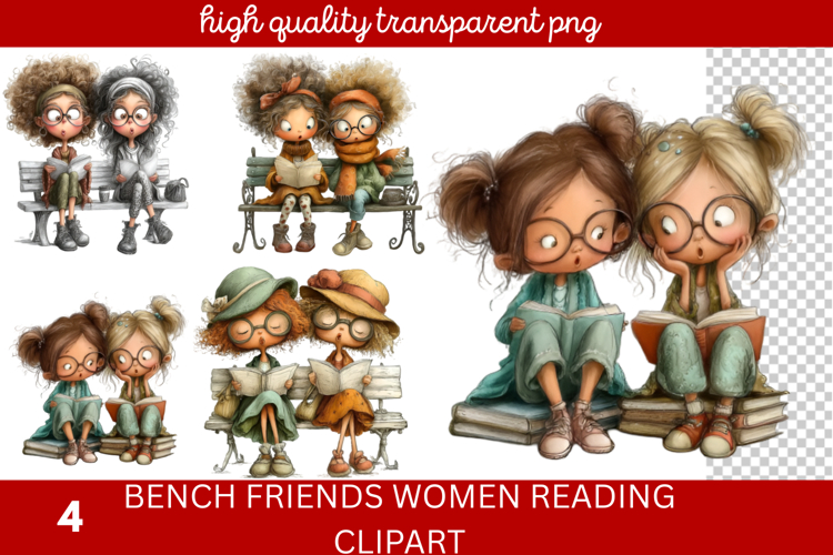 Book Club Clipart Image 14