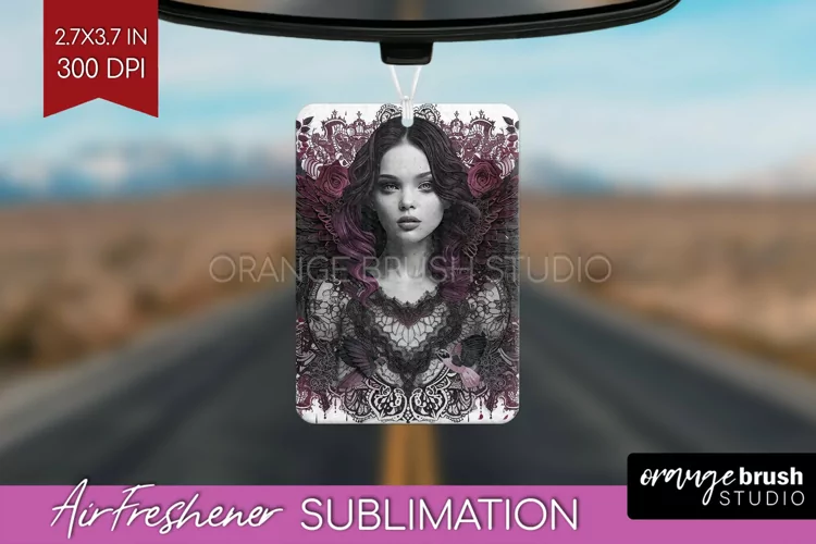 Dark Gothic Air Freshener PNG - Victorian Gothic PNG