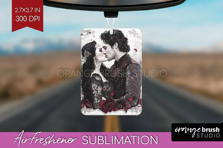Dark Gothic Air Freshener PNG - Victorian Gothic PNG