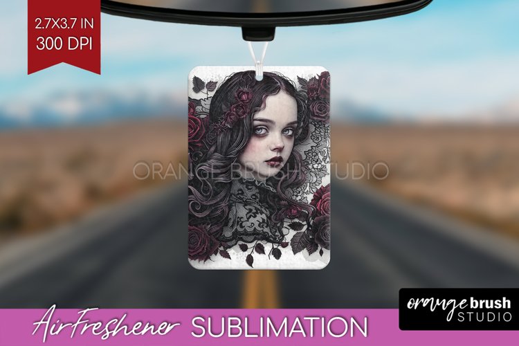 Dark Gothic Air Freshener PNG - Victorian Gothic PNG example image 1