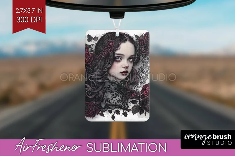 Dark Gothic Air Freshener PNG - Victorian Gothic PNG