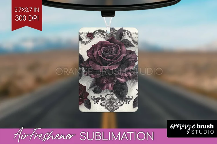 Dark Gothic Air Freshener PNG - Victorian Gothic PNG