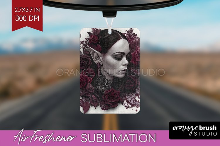 Dark Gothic Air Freshener PNG - Victorian Gothic PNG example image 1