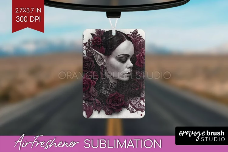 Dark Gothic Air Freshener PNG - Victorian Gothic PNG