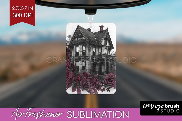 Dark Gothic Air Freshener PNG - Victorian Gothic PNG example image 1